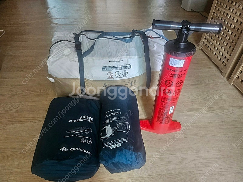 데카트론 에어 세컨즈 베이스커넥트 캠핑쉘터--1