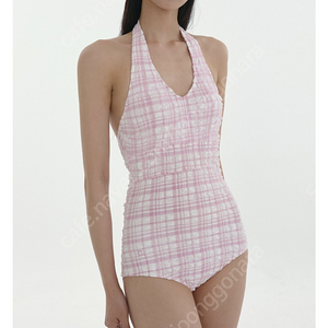 구해요 [24ss clove] halterneck swimsuit (pink) s사이즈