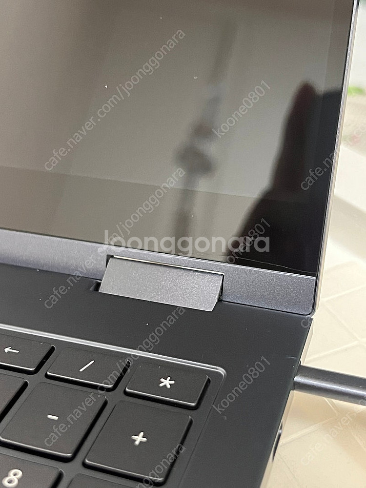 삼성 갤럭시북 플렉스2 노트북 nt950qda 실금있음...--1