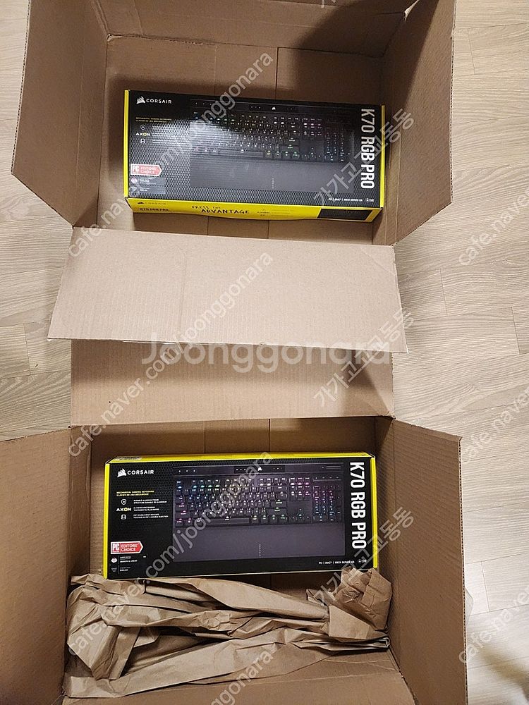 (미개봉새상품,영어판)커세어 K70 RGB PRO 게이...--0