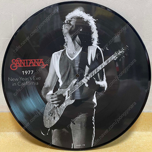 LP ; santana 산타나 엘피 음반 7장 supernatural, live, picture disc 픽쳐디스크 rock