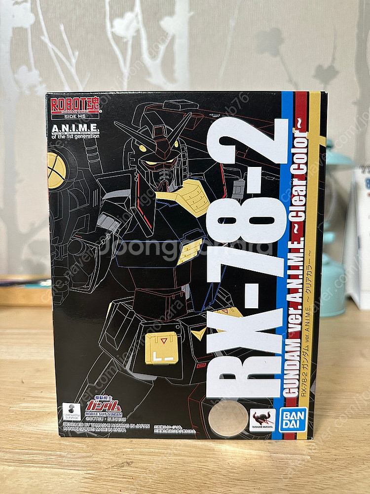 엑스포 한정 RX-78-2 건담애니 클리어 컬러 미개봉...--0