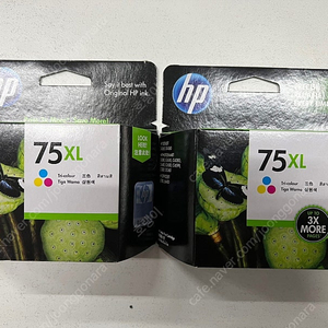 HP NO.75XL 75XL(CB338WA) 컬러/정품잉크 미사용 팝니다