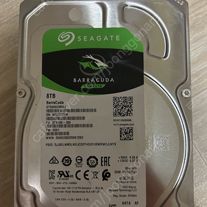 씨게이트 바라쿠다 8tb hdd 팝니다