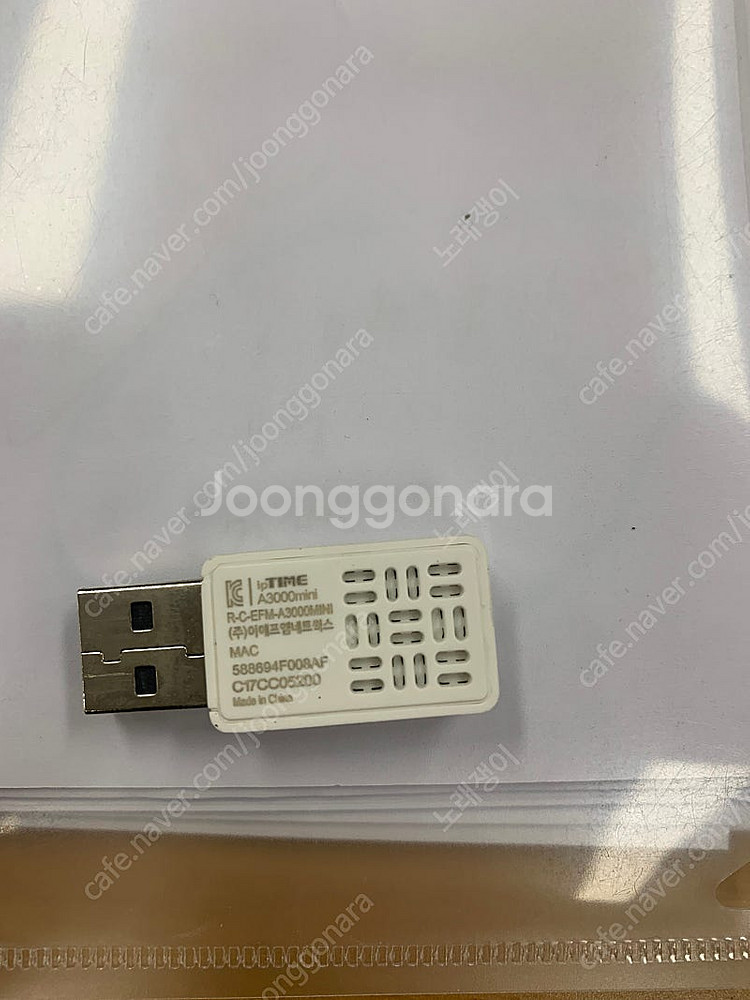 무선랜카드 IPTIME A3000 MINI 싸게 판매합니다.--0