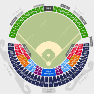 09/06 잠실 한화vsLG 좌석