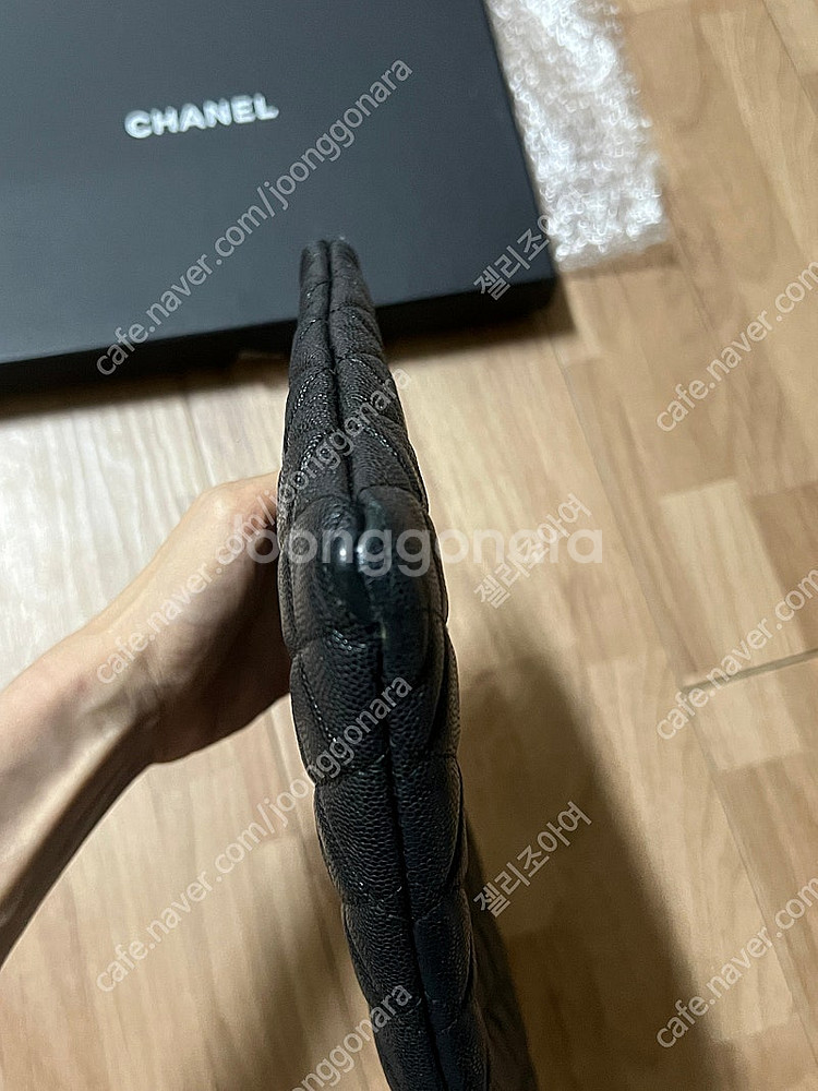 샤넬 뉴미듐 보이클러치--5