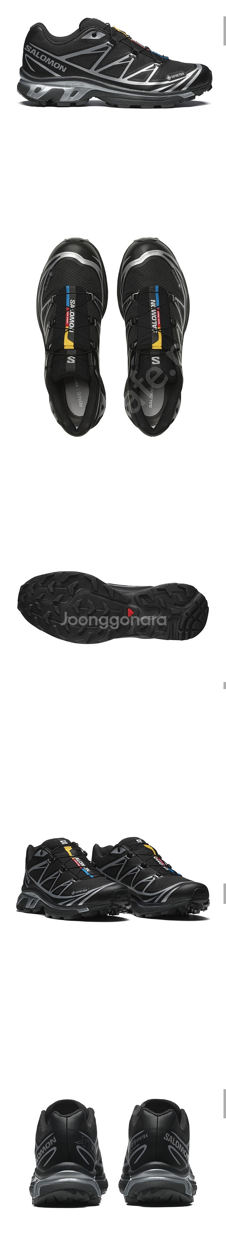 (거의새상품) 살로몬 XT-6 GTX - 블랙:실버 2...--1