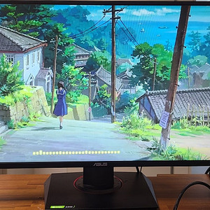 ASUS 27인치 165Hz 응답속도0.5ms TN패널 모니터