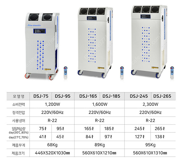 [판매]태양전자/신일 산업용제습기 공업용제습기 업소용제...--3