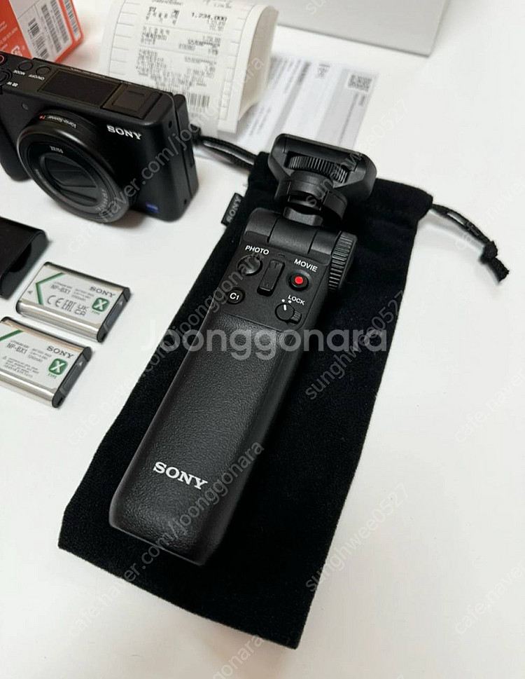 소니SONY ZV-1 브이로그 카메라 풀세트 판매합니다--2