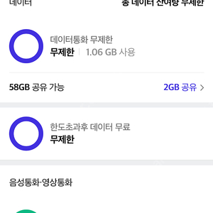 SKT 2기가 2천원 팝니다