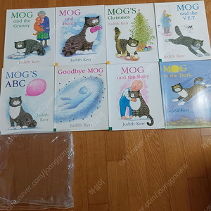 잠수네 J3-J4 영어그림책 Judith Kerr Mog 시리즈 미사용 새책