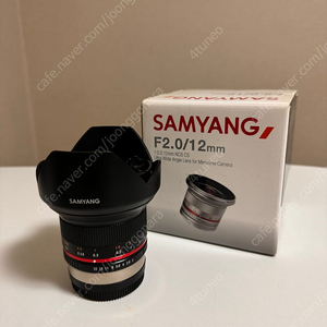 삼양 12mm f2.0 mf X 후지 마운트