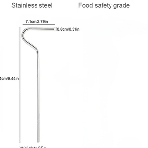 주름방지 스테인리스 빨대 새상품 팝니다
