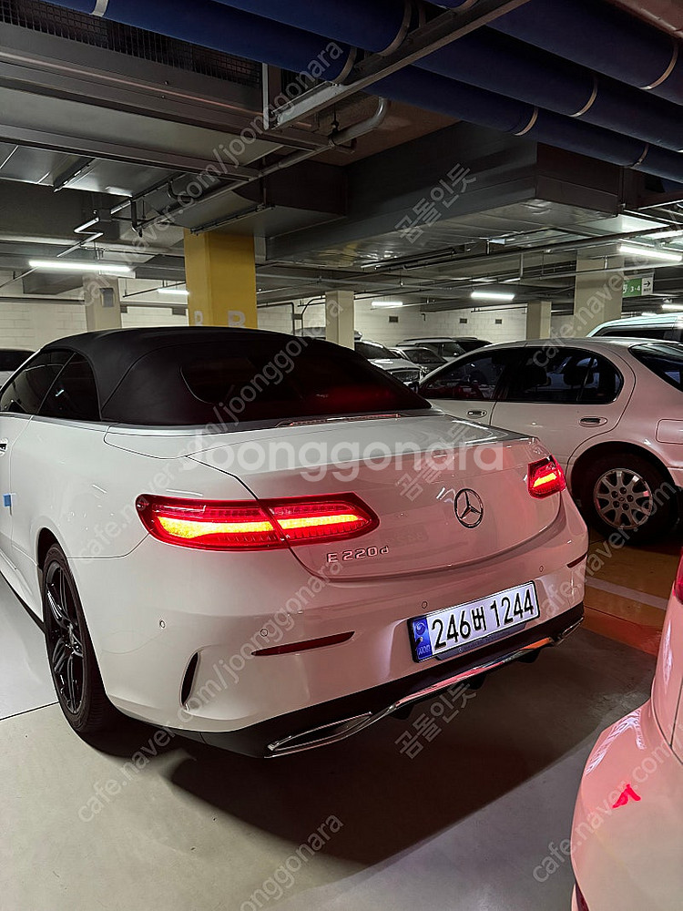 벤츠 e220d 카브리올레 차량 급매합니다.--6