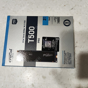 크루셜 ssd T500 2TB 미개봉