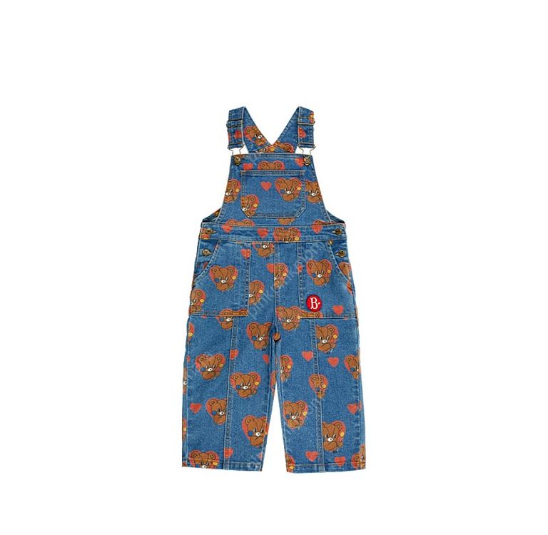 베베드피노 바바베어 맨투맨 100+오버롤멜빵 100 -일괄 이미지