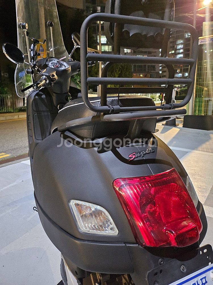 [서울] 2015베스파 Gts125 매트블랙--5