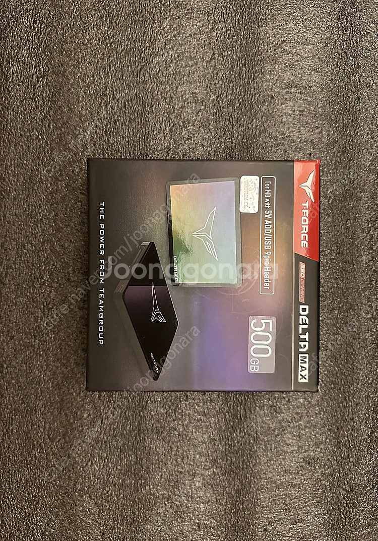 Delta Max 500gb ssd 판매합니다.--2