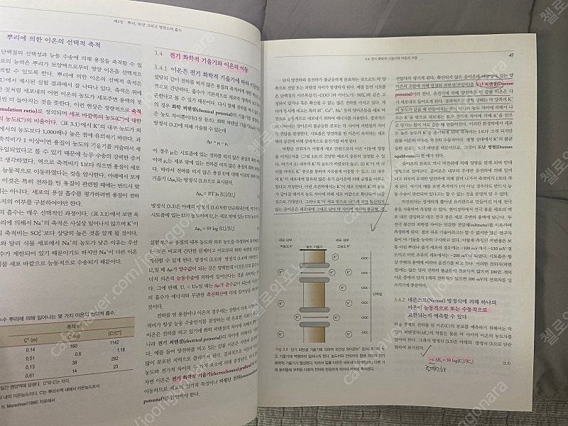 인체생리학 식물생리학 식물생명공학 번역판 판매--1
