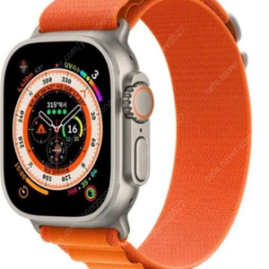 Apple 애플워치 Ultra 알파인 루프 49mm GPS+Cellular 티타늄 케이스, 오렌지 Small 팝니다.