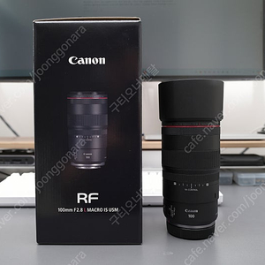 [100만원] 캐논 RF 100mm F2.8 L Macro IS USM 매크로 렌즈 판매합니다.