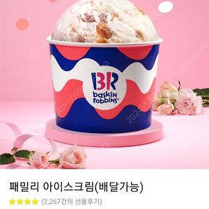 베스킨라빈스 패밀리 아이스크림 2만원