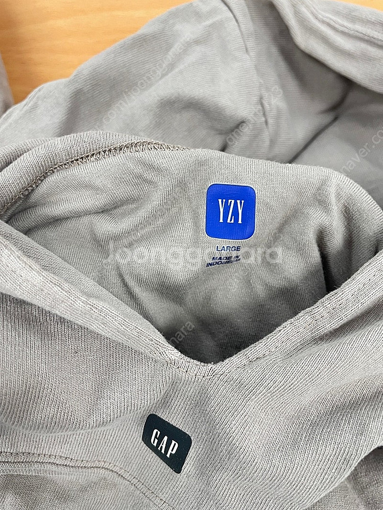 이지 갭 발렌시아가 패딩 후드 베이지 (L)--1