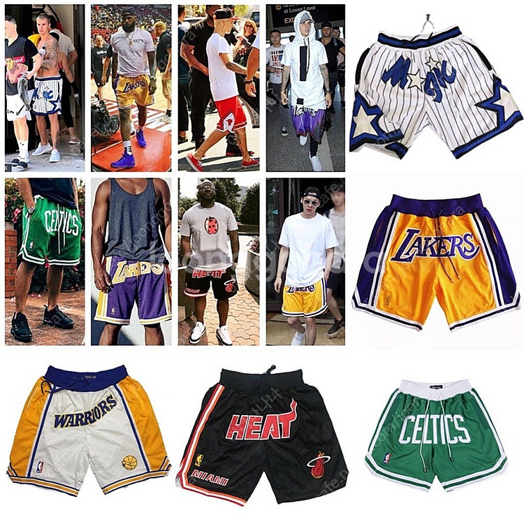 미개봉 새상품/ NBA 유니폼 농구 반바지 저스트돈 (...--0