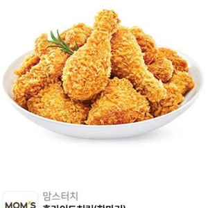 맘스터치 후라이드치킨 한마리 12,500원