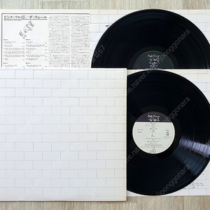 (LP 판매) 프록 - 핑크 플로이드 (Pink Floyd) The Wall (2LP) 1979년 일본반