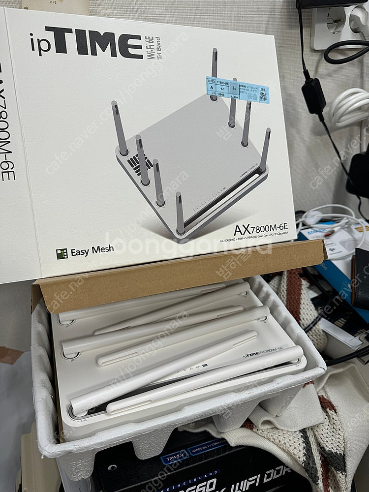 iptime Ax7800m-6e 아이피타임 무선공유기 (거의 새것)--0