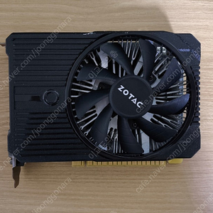 조탁 1050ti 4gb 무전원 그래픽카드 팝니다