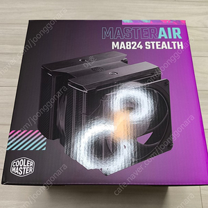 cooler master MA824 stealth cpu 쿨러 미사용 새제품