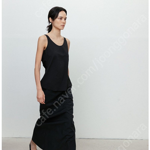 rrace Crunch Maxi Skirt_Black 구해요