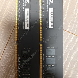 ESSENCORE KLEVV DDR4-3200 CL22 파인인포 (32GB) 두장 판매