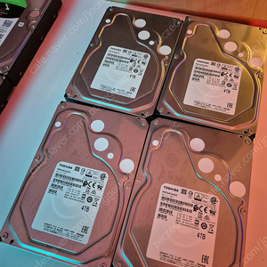 Nas용 토시바 4tb hdd