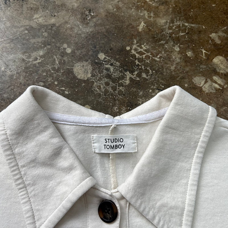 F) 스튜디오 톰보이 반팔카라 티셔츠 시스템 오즈세컨 sjsj 이미지