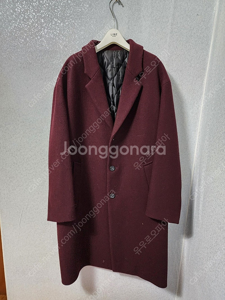 [정품/세일중] 엠폴햄 오버핏 코트 초판버전(안감 퀄팅...--1