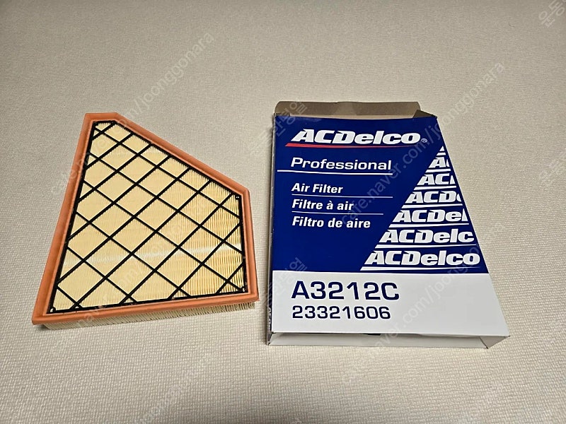 ACDelco GM A3212C 정품 에어필터 팝니다.