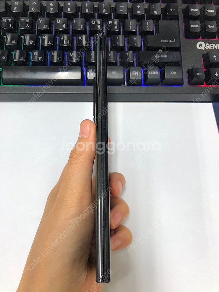 001508 SK 갤럭시노트20울트라 블랙 액정SS급 ...--5