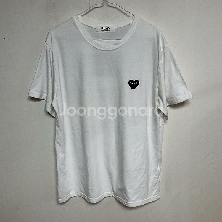 판매 꼼데가르송 남성 반팔티 105XL--0