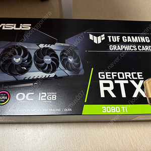 ASUS TUF Gaming 지포스 RTX 3080 Ti O12G OC D6X 12GB 팝니다