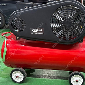 <개봉후 미사용>계양 콤푸레샤 5.5HP KAC-55B 50L 컴프레셔