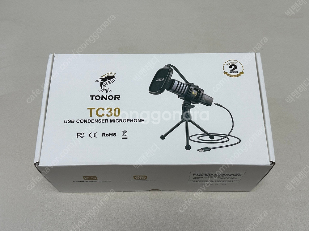 TONOR TC30 콘덴서 usb마이크 새제품 팝니다....--1