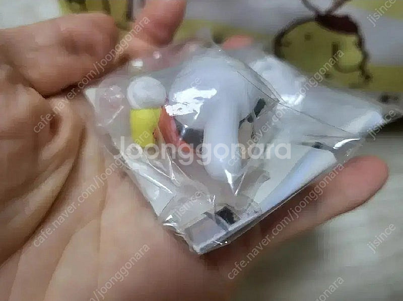 짱구 흰둥이 케이블 허그 가챠--2