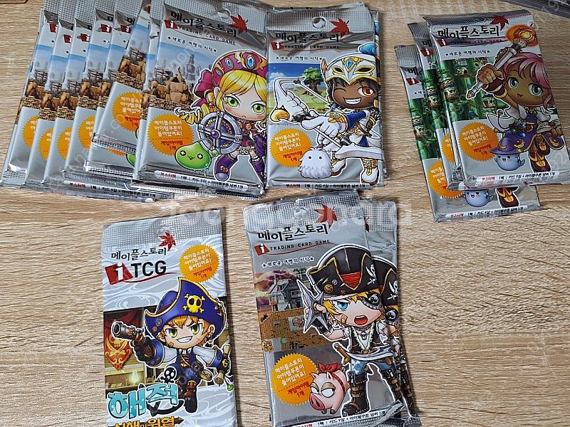 고전 메이플스토리 tcg 카드 판매합니다--0