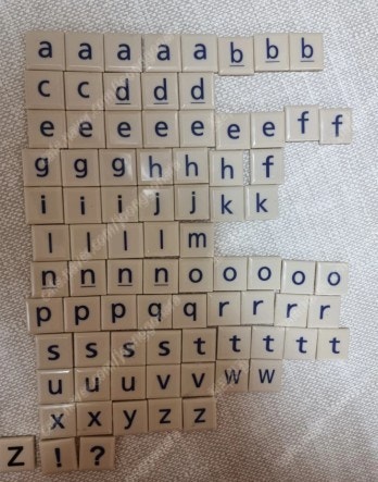 알파벳 자석 팝니다--3
