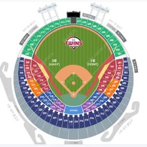 9월6일금요일 잠실야구장 3루네이비석 326블럭 통로석 3연석